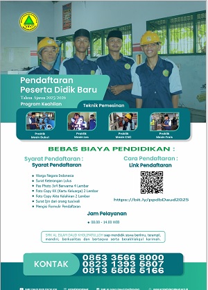 PPDB SMK AL ISLAM DAUD KHO;IFATULLOH